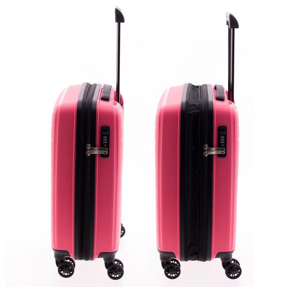 Gladiator 1700 4 wheels Cabin trolley 55 cm with expansion pleat