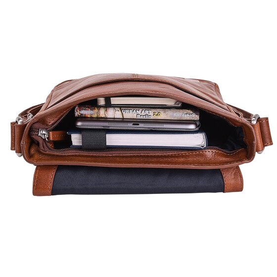 Leonhard Heyden Cambridge shoulder bag leather 23 cm