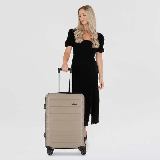 d&n Travel Line 4100 4 wheels Trolley M 64 cm