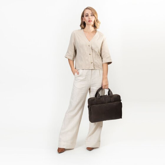 Farmhood Nashville Briefcase Leather 39 cm Laptop compartment