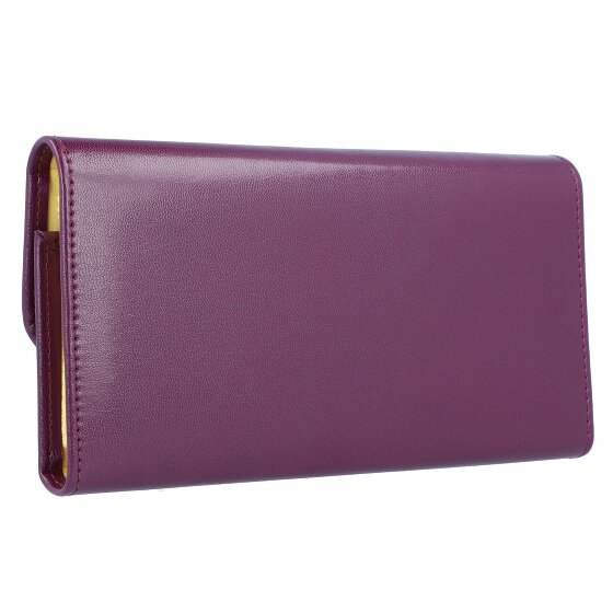 Windrose Merino jewelry roll leather 20 cm