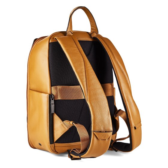 Piquadro Ael Daypack Leather 37 cm Laptop compartment