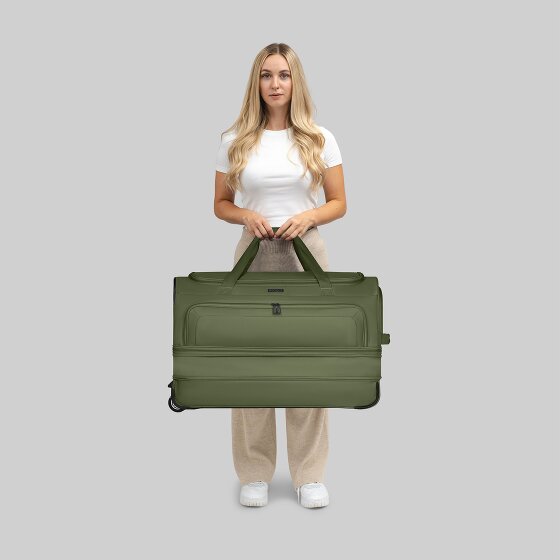 Redolz Duffle Essentials 2-wheeled travel bag 70 cm L with expansion fold Redolz Duffle Essentials 2-wheeled travel bag 70 cm L with expansion fold
