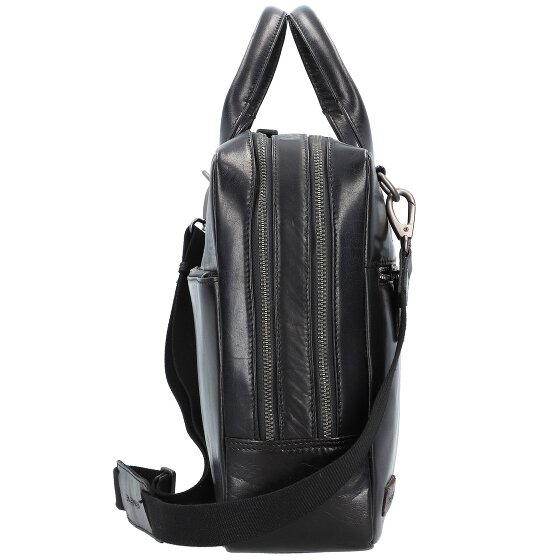 Plevier Rock Flint Briefcase RFID protection Leather 41 cm Laptop compartment
