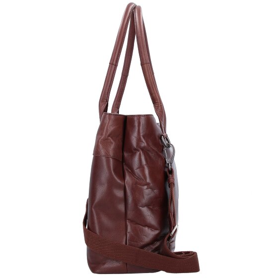 Plevier Rock Amber Shoulder Bag Leather 43 cm Laptop compartment