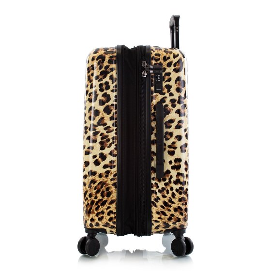 Heys Black Camo 4 wheels Trolley M 66 cm with expansion pleat