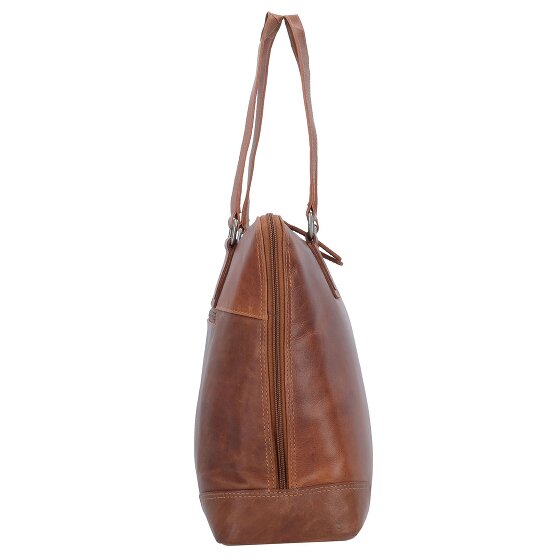 The Chesterfield Brand Wax Pull Up Shoulder Bag Leather 37 cm Laptop compartment