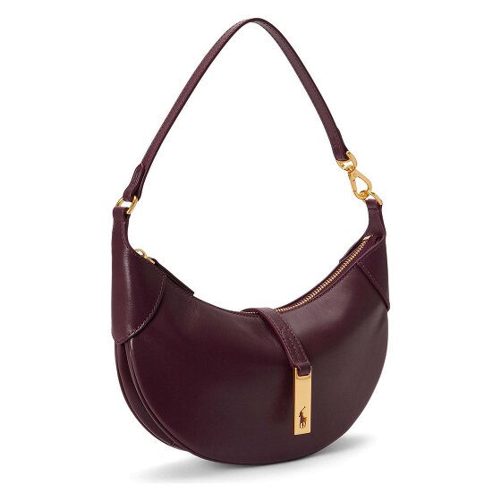 POLO RALPH LAUREN Polo ID Shoulder Bag Genuine Leather 26 cm