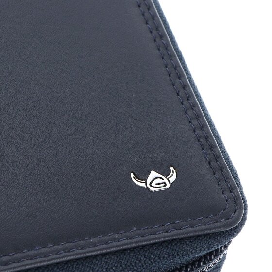 Golden Head Polo Wallet RFID protection Genuine Leather 12.5 cm