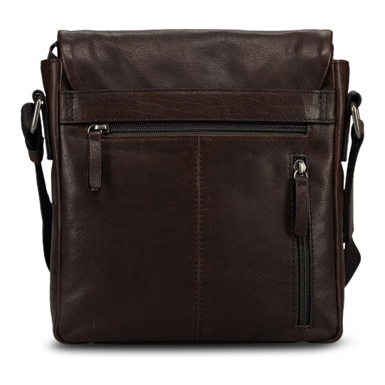 Jost Glasgow Shoulder bag S RFID protection Genuine Leather 23 cm