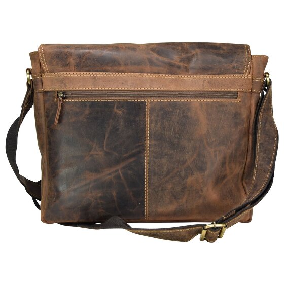 Greenburry Vintage messenger leather 35 cm