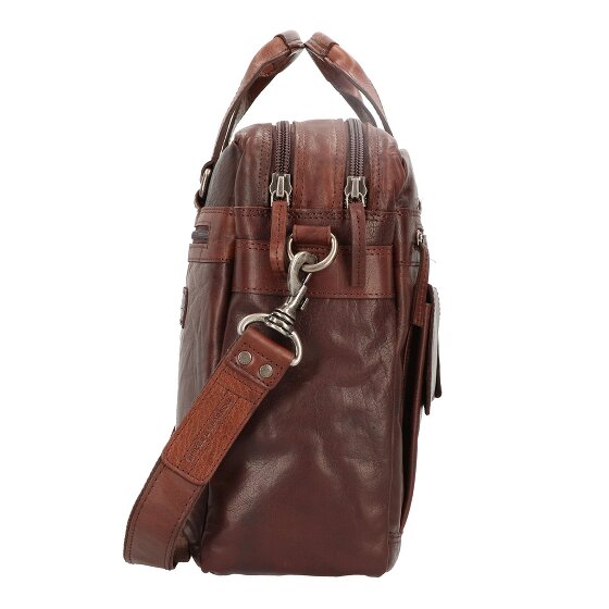 Spikes & Sparrow Briefcase leather 41 cm laptop compartment