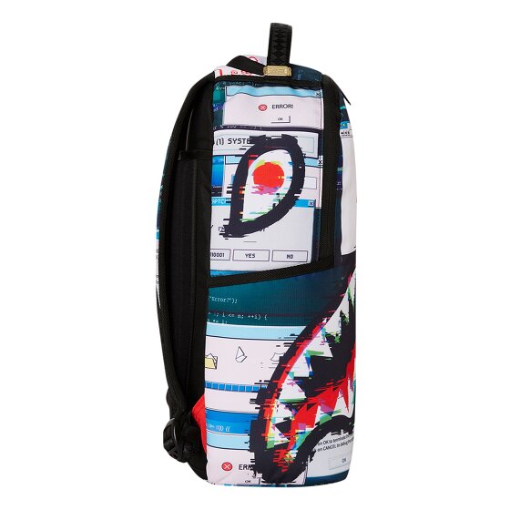 Sprayground Hacked Shark Daypack 45.5 cm Laptop compartment