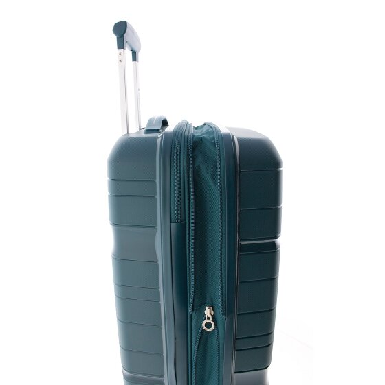Gladiator 3800 4 wheels Cabin trolley 55 cm with expansion pleat