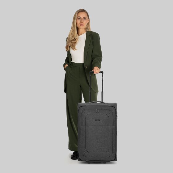 Redolz Essentials 12 2 wheels Trolley M 67 cm with expansion pleat