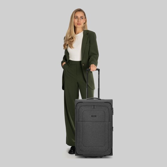 Redolz Essentials 12 2 wheels Trolley M 67 cm with expansion pleat