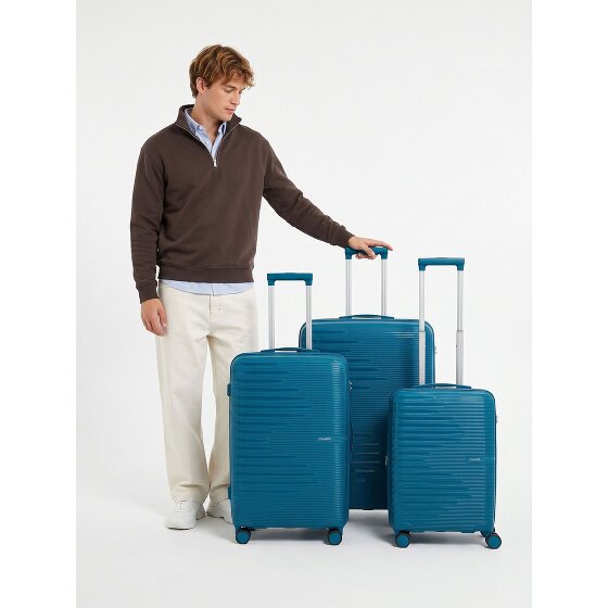 Travelite Pacific 4 wheels Suitcase set 3-piece