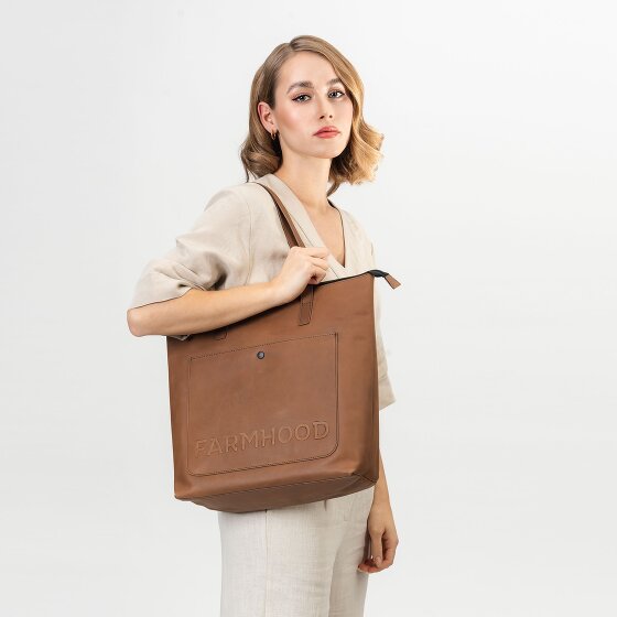 Farmhood Nashville XL Shopper bag leather 35 cm