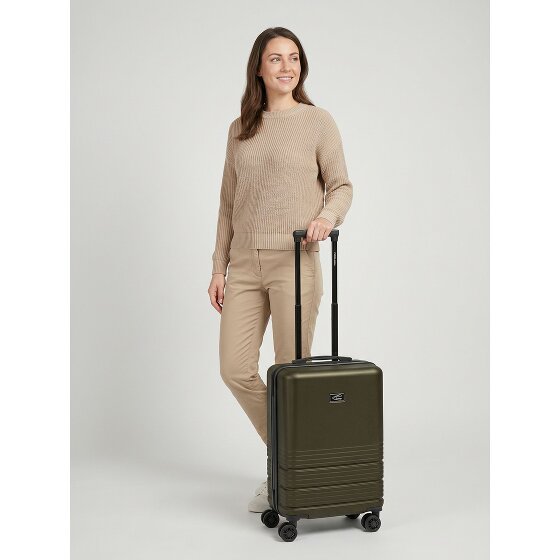 camel active Hanoi 4 wheels Cabin trolley S 55 cm with expansion pleat