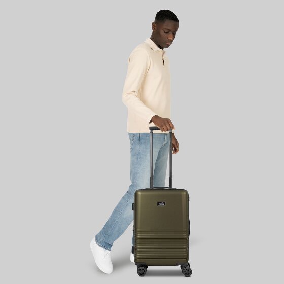 camel active Hanoi 4 wheels Cabin trolley S 56 cm with expansion pleat