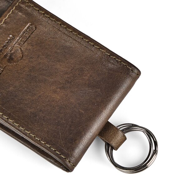 Greenburry Newport Wallet RFID protection Genuine Leather 8.5 cm