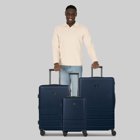 camel active Hanoi 4 wheels Suitcase set 3-piece with expansion pleat