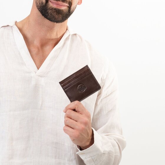Farmhood Memphis Credit card case RFID protection Leather 10 cm