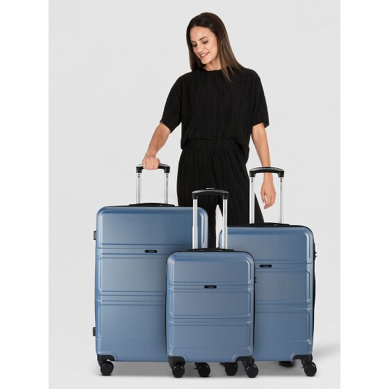 Benzi 5739 4 wheels Suitcase set 3-piece