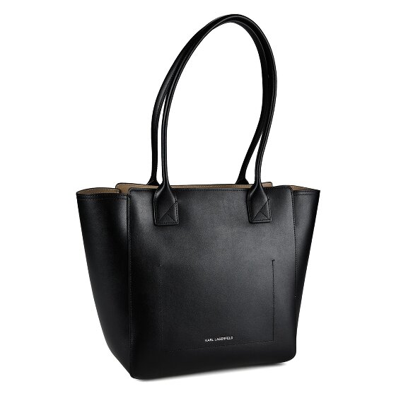 Karl Lagerfeld Daily Shoulder Bag Genuine Leather 36 cm