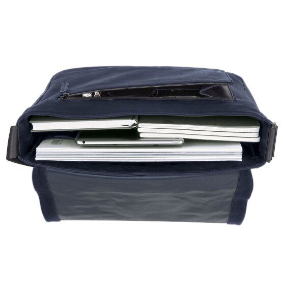 Leonhard Heyden The Hague Messenger Leather 37 cm Laptop compartment