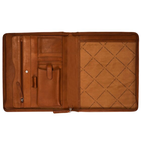 The Chesterfield Brand Wax Pull Up Writing case Leather 22 cm