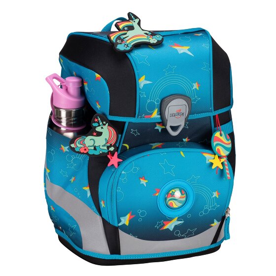 DerDieDas ErgoFlex Tiny LED School bag set