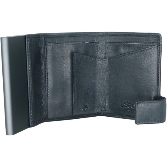 SecWal SecWal 2 credit card case wallet RFID leather 9 cm