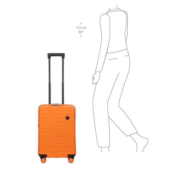 Bric's BY Ulisse 4 Roll Cabin Trolley 55 cm