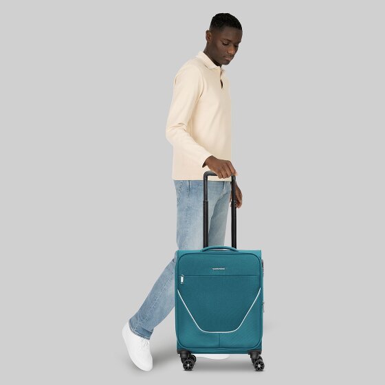 Stratic taska 4 Roll Cabin Trolley S 55 cm with Expanding Pleat