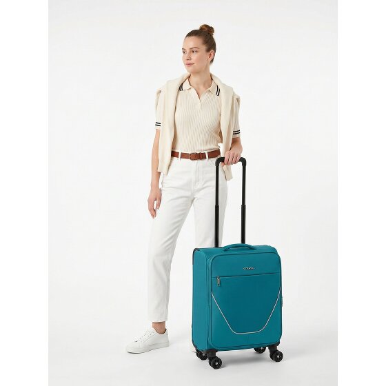 Stratic taska 4 wheels Cabin suitcase S 55 cm Expandable