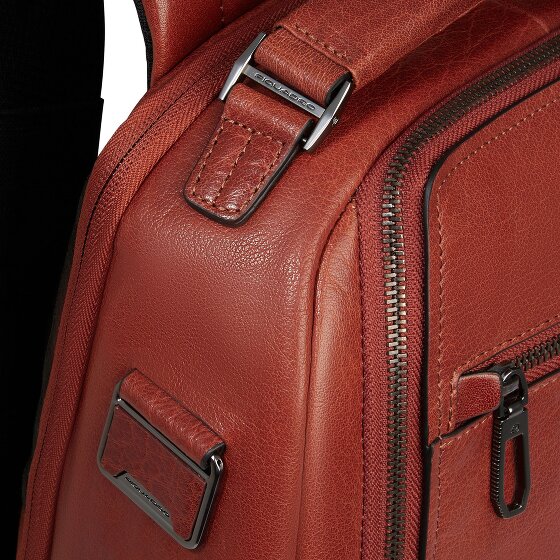 Piquadro Solm Daypack Leather 39 cm Laptop compartment