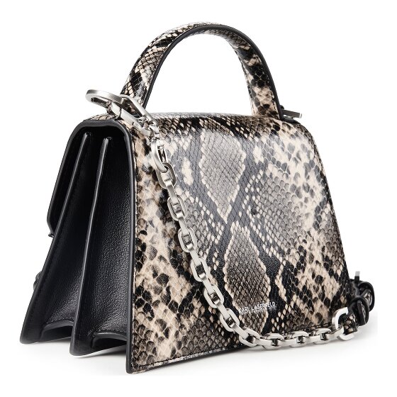 Karl Lagerfeld Signature 2.0 Handbag Genuine Leather 22 cm
