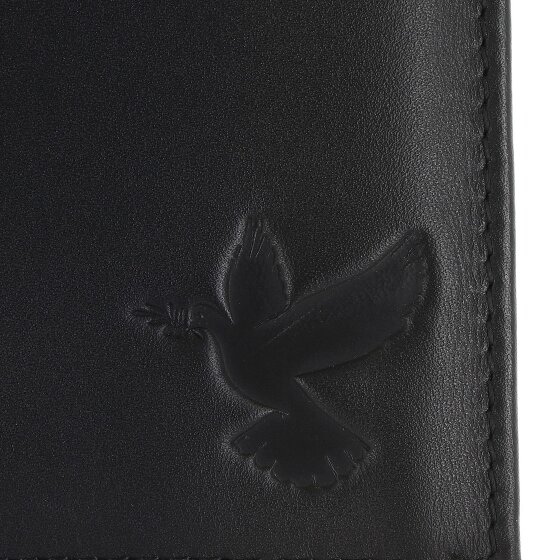 oxmox Leather Wallet RFID protection Genuine Leather 13 cm