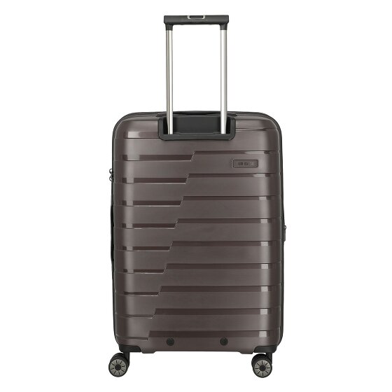 Travelite Air Base 4 wheels Suitcase set 3-piece with expansion pleat