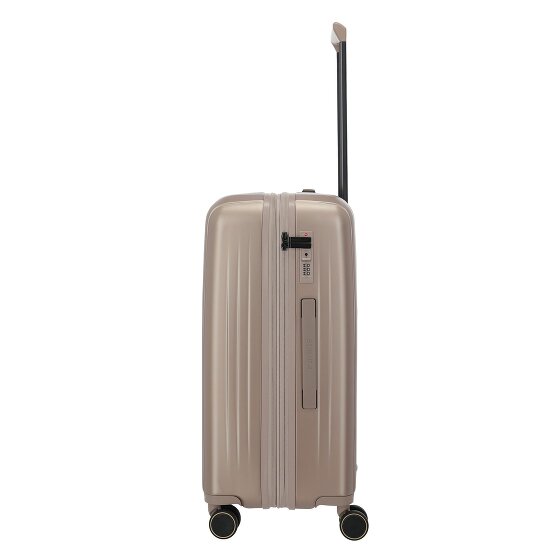 Travelite Barbara 4 wheels Suitcase set 3-piece with expansion pleat