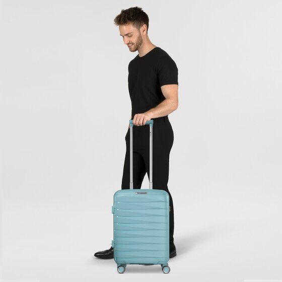 Franky London 4 wheels Cabin trolley S 55 cm with expansion pleat