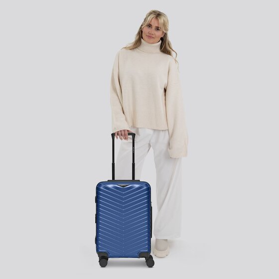 Redolz Essentials 18 4 wheels Cabin trolley 55 cm with expansion pleat