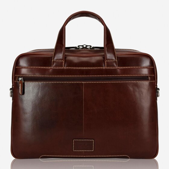 Jekyll & Hide Oxford Briefcase Leather 38 cm Laptop compartment