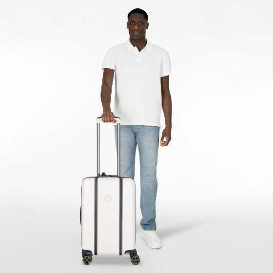 Delsey Paris Cadence 4 wheels Cabin trolley 55 cm with expansion pleat