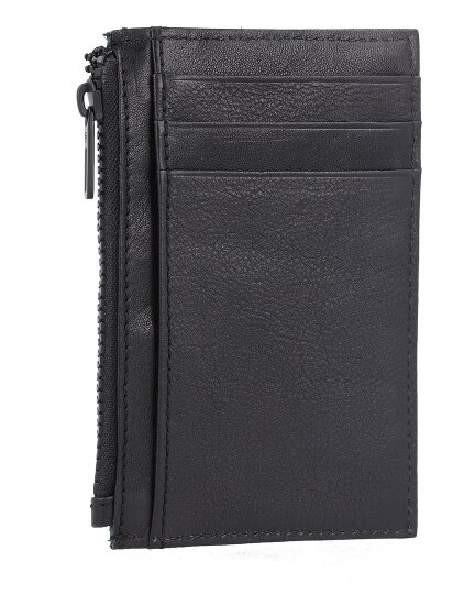 Piquadro Harper credit card case leather 12 cm