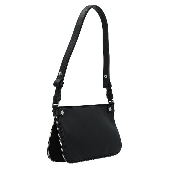 Karl Lagerfeld Hardware Mini Bag Shoulder Bag Leather 18 cm with expansion pleat