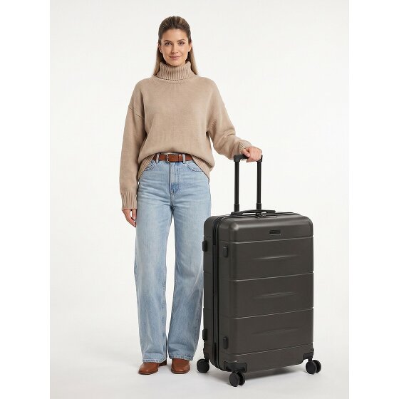 Police London 4 wheels Trolley 74 cm Expandable