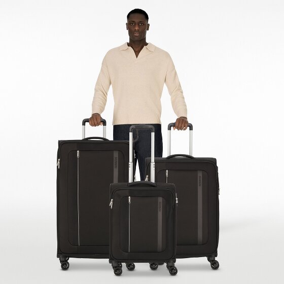 American Tourister Blazing Ride 4 wheels Suitcase set 3-piece with expansion pleat