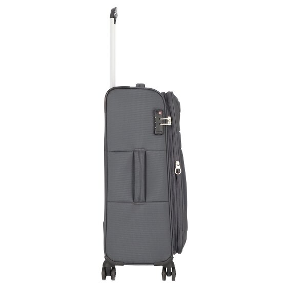 Worldpack Dublin 4 wheels Suitcase set 3-piece with expansion pleat